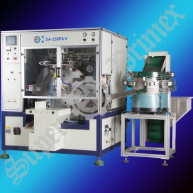 SA-250RUV Fully automatic cylindrical surface screen printing machine